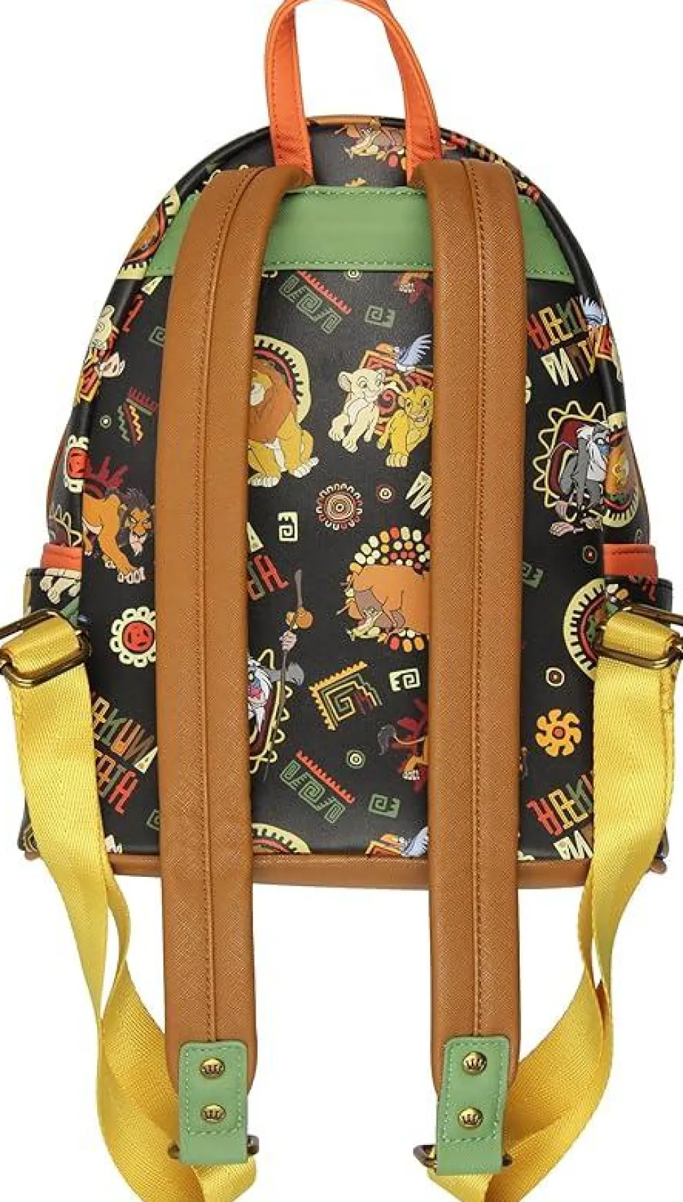 The Lion King (1994) - Character Tribal 10" Faux Leather Mini Backpack