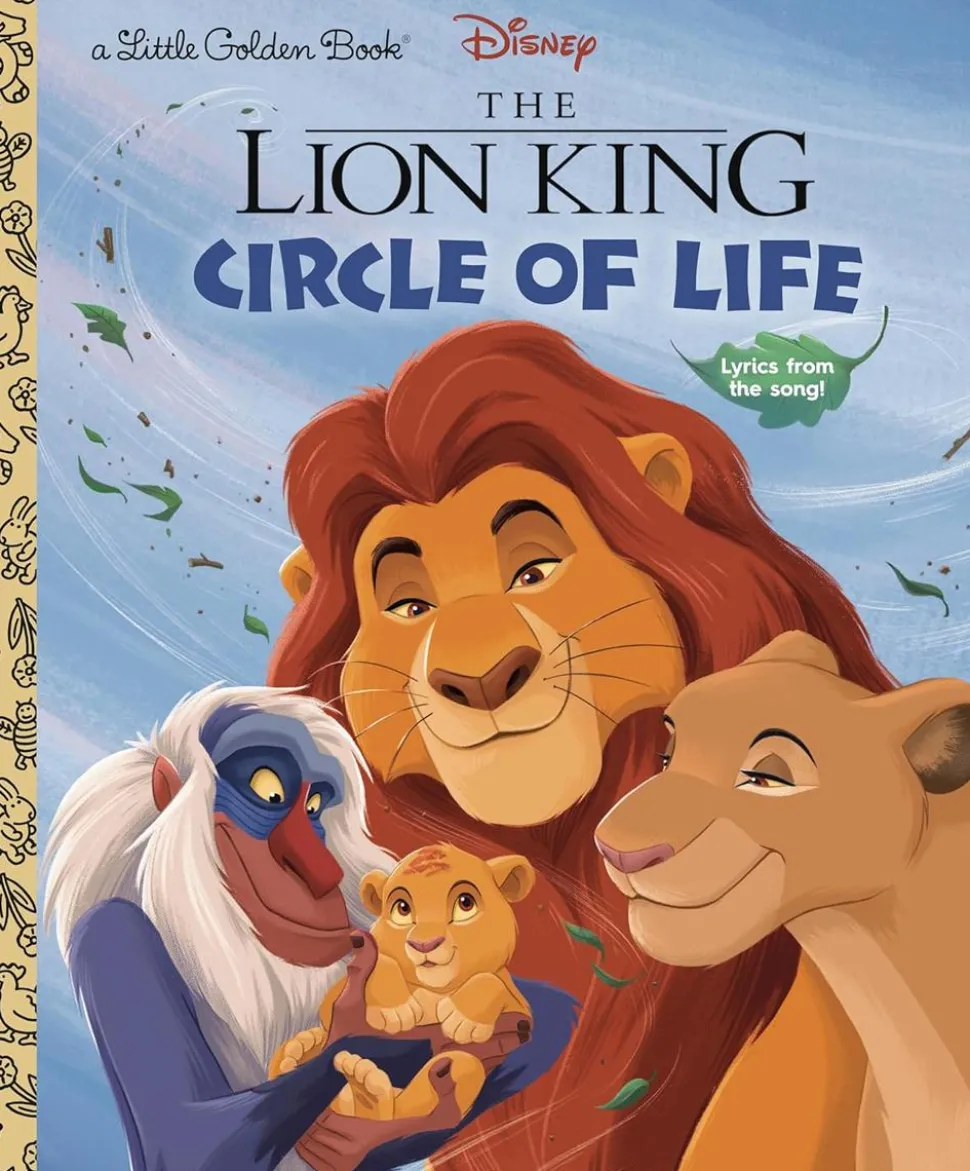 The Lion King (1994) - Circle of Life Little Golden Book Hardcover Book