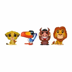 The Lion King (1994) - Glitter Simba, Zazu, Pumbaa & Mufasa Pop! Vinyl Figure
