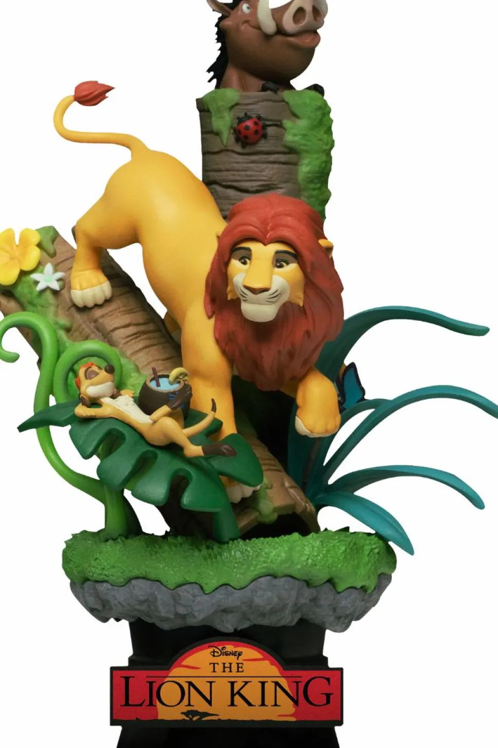 The Lion King (1994) - Hakuna Matata D-Stage 6” Diorama Statue