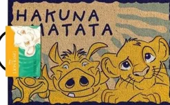 The Lion King (1994) - Hakuna Matata Doormat