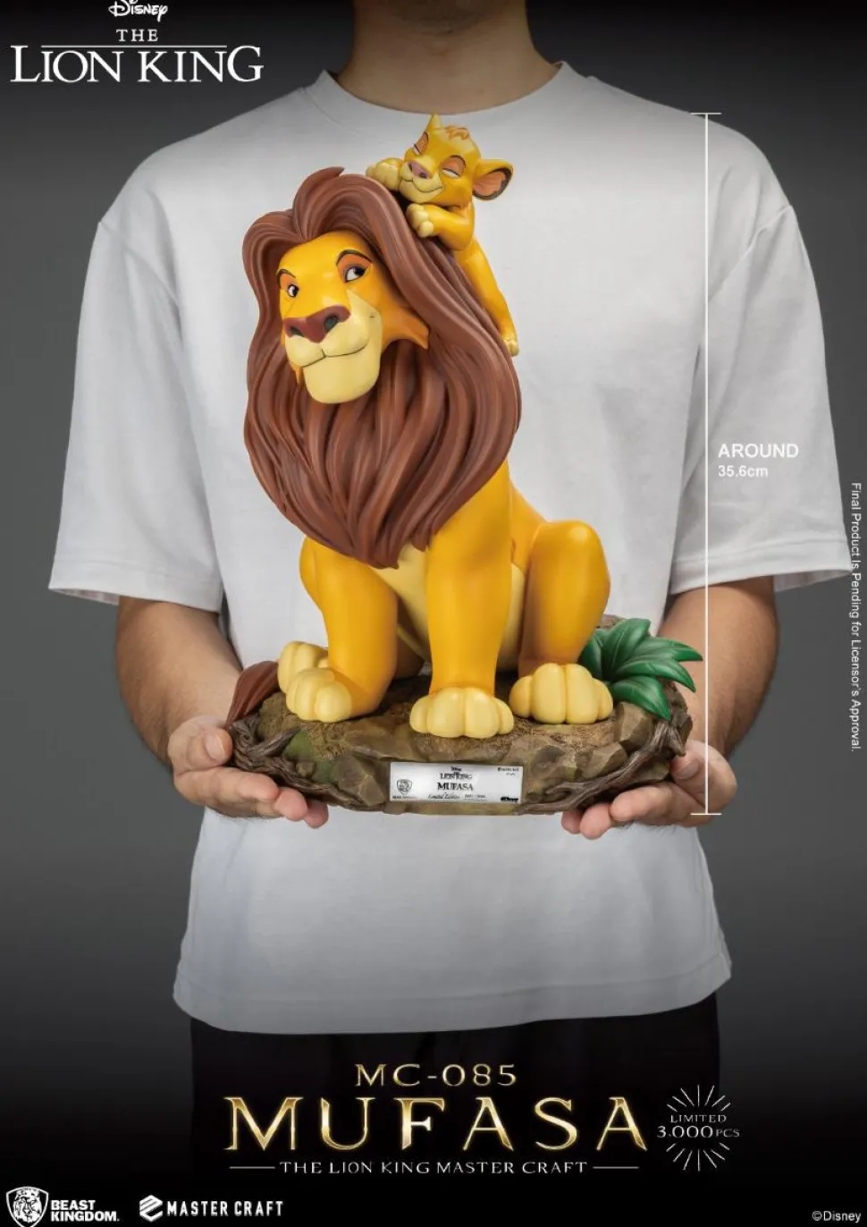 The Lion King (1994) - Mufasa Master Craft 14" Statue