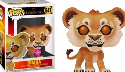 The Lion King (2019) - Simba Flocked Pop! Vinyl Figure