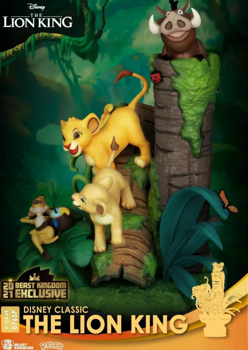 The Lion King (1994) - The Lion King D-Stage Special Edition 7" Diorama Statue (2021 Beast Kingdom Exclusive)