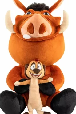 The Lion King (1994) - Timon & Pumbaa HugMe 16" Vibrating Plush