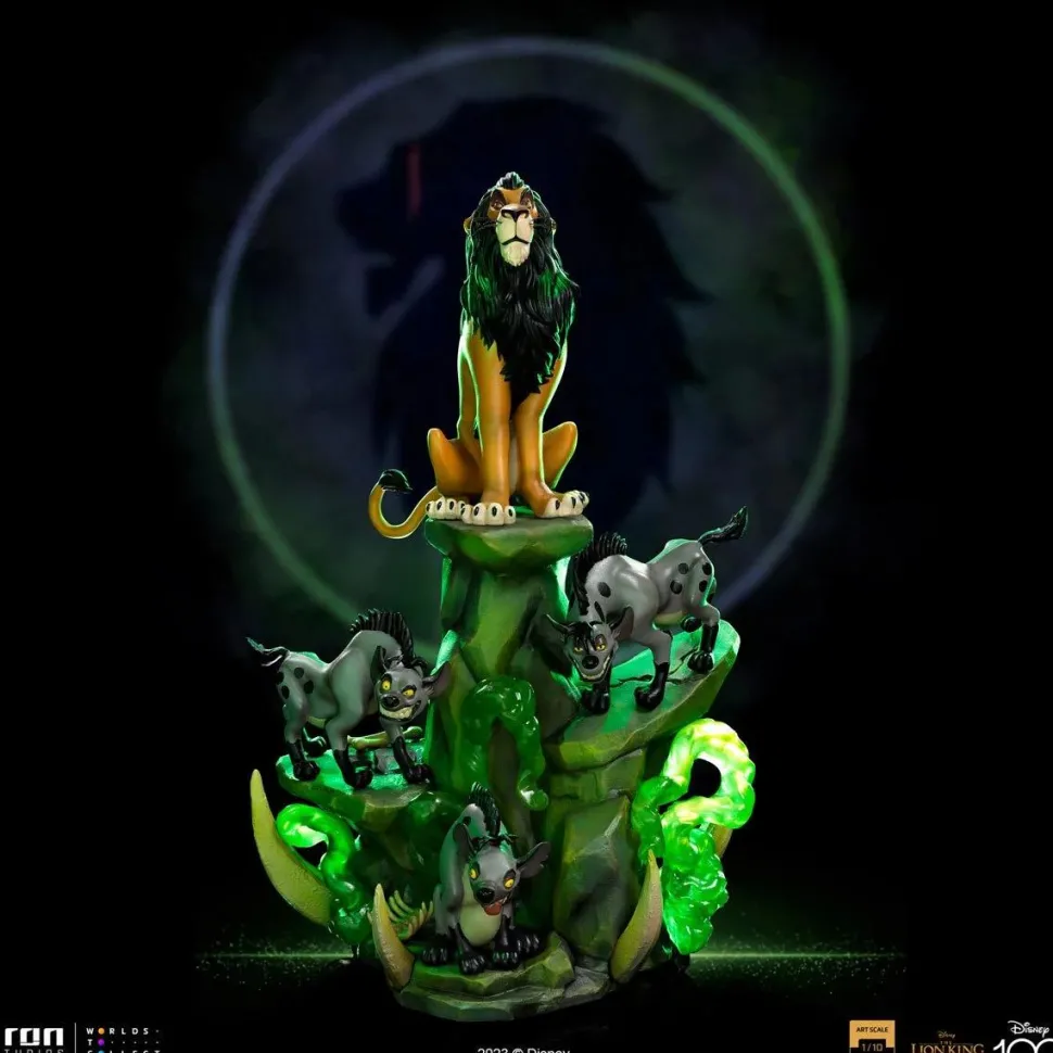 The Lion King - Scar Deluxe 1/10th Scale Statue