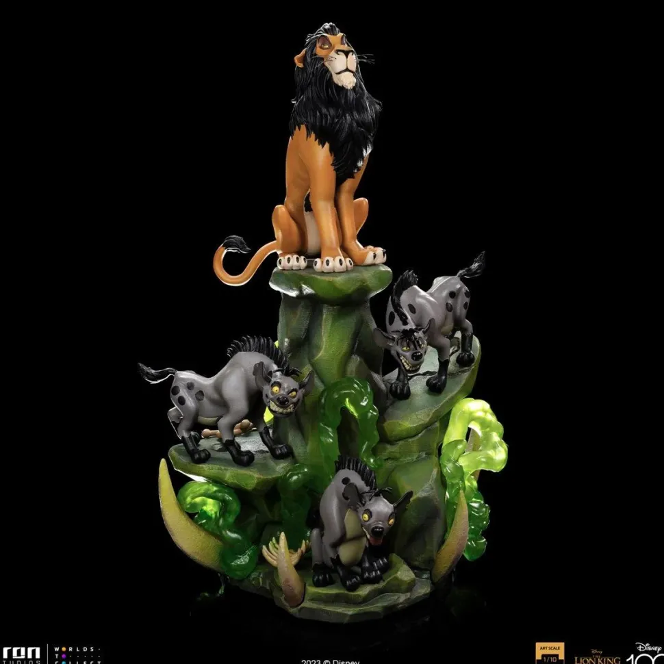 The Lion King - Scar Deluxe 1/10th Scale Statue