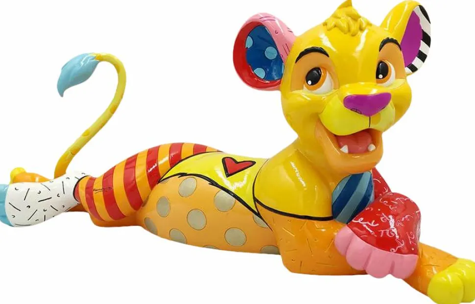The Lion King - Simba 16” Statue by Romero Britto