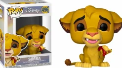 The Lion King - Simba with Grub Pop! Vinyl Figure