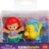The Little Mermaid (1989) - Ariel & Flounder Disney Princess Fisher-Price Little People 2-Pack
