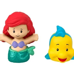 The Little Mermaid (1989) - Ariel & Flounder Disney Princess Fisher-Price Little People 2-Pack