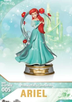 The Little Mermaid (1989) - Ariel Disney Princess Fall in Love Series Mini D-Stage 3" PVC Statue