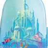 The Little Mermaid (1989) - Castle Snap Flap 12” Faux Leather Mini Backpack