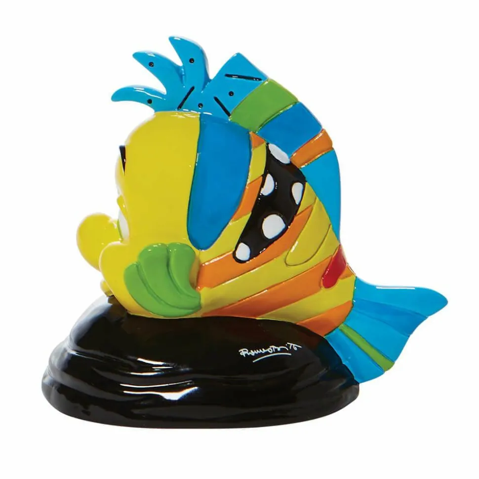 The Little Mermaid (1989) - Flounder 2” Statue by Romero Britto