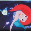 The Little Mermaid (1989) - Scenes 4” Zip-Around Wallet