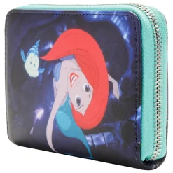 The Little Mermaid (1989) - Scenes 4” Zip-Around Wallet