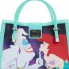The Little Mermaid (1989) - Scenes 8” Faux Leather Crossbody Bag