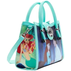The Little Mermaid (1989) - Scenes 8” Faux Leather Crossbody Bag