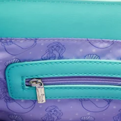 The Little Mermaid (1989) - Scenes 8” Faux Leather Crossbody Bag