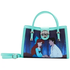 The Little Mermaid (1989) - Scenes 8” Faux Leather Crossbody Bag