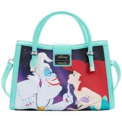 The Little Mermaid (1989) - Scenes 8” Faux Leather Crossbody Bag