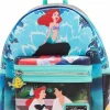 The Little Mermaid (1989) - Scenes 10” Faux Leather Mini Backpack