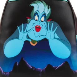 The Little Mermaid (1989) - Scenes 10” Faux Leather Mini Backpack
