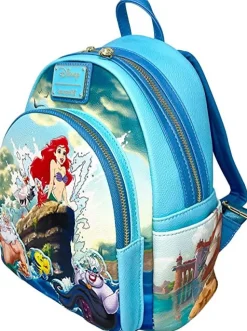 The Little Mermaid (1989) - Scene 10" Faux Leather Mini Backpack