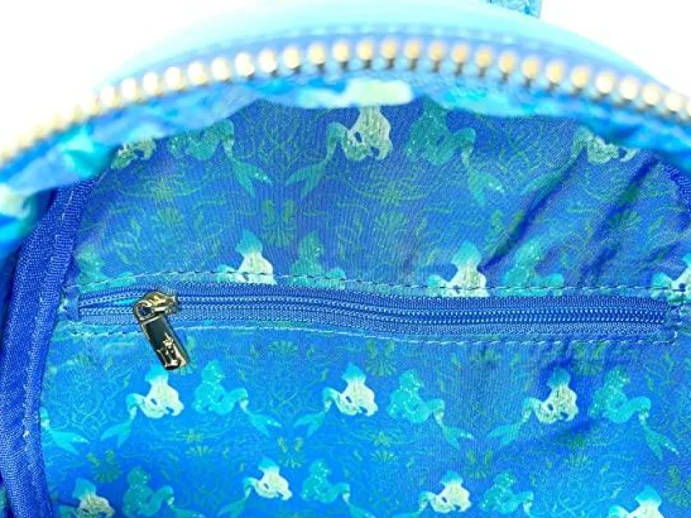 The Little Mermaid (1989) - Scene 10" Faux Leather Mini Backpack