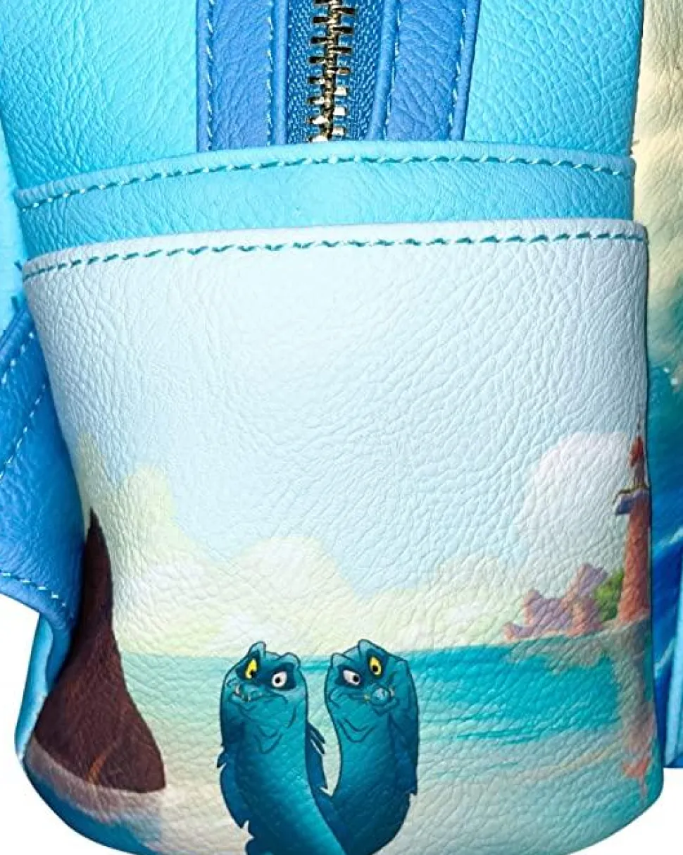 The Little Mermaid (1989) - Scene 10" Faux Leather Mini Backpack