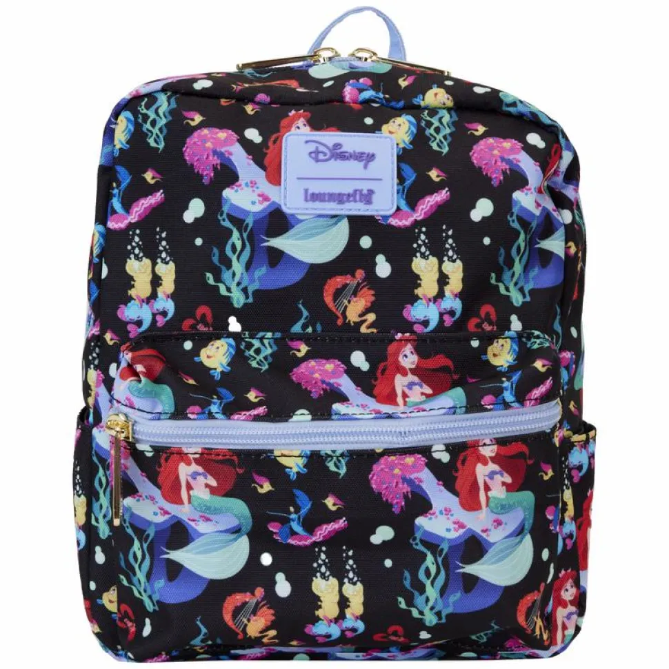 The Little Mermaid (1989) - 35th Anniversary Life is the Bubbles 9" Nylon Mini Backpack