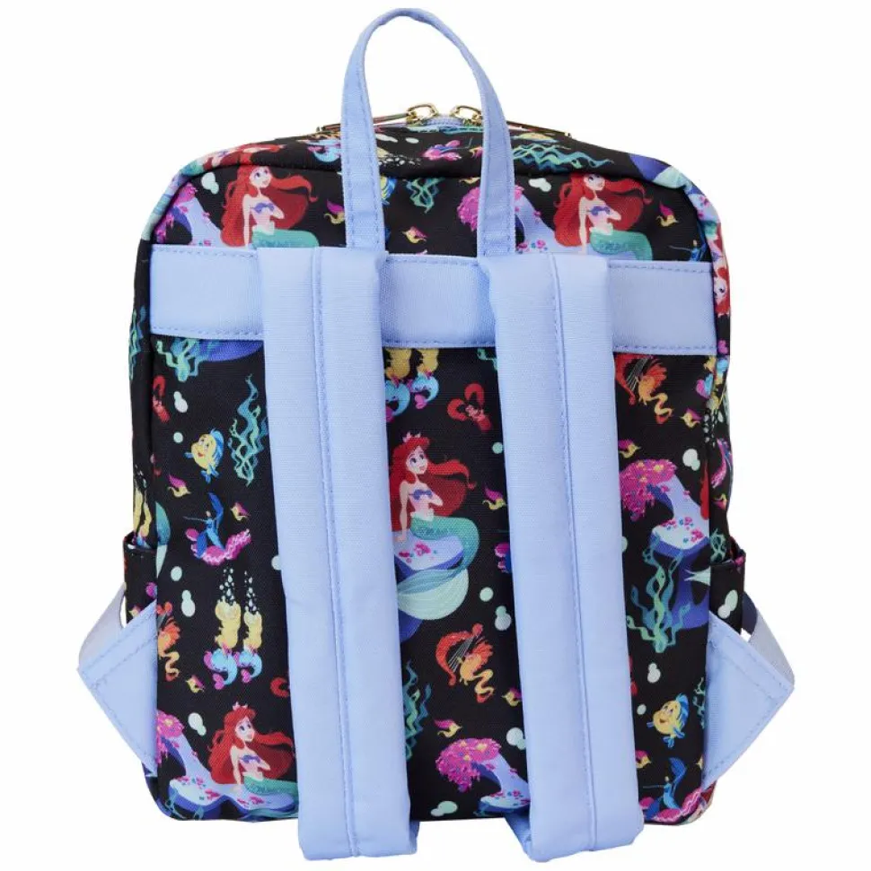The Little Mermaid (1989) - 35th Anniversary Life is the Bubbles 9" Nylon Mini Backpack