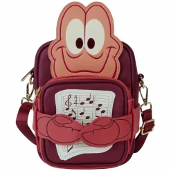 The Little Mermaid (1989) - 35th Anniversary Sebastian 8" Faux Leather Crossbuddy Bag