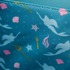 The Little Mermaid (1989) - Triton’s Gift 8” Faux Leather Crossbody Bag