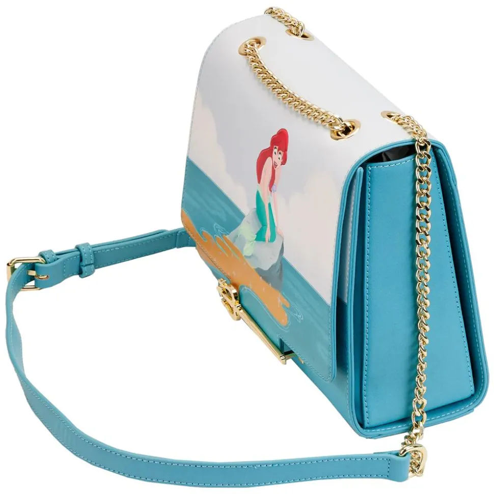 The Little Mermaid (1989) - Triton’s Gift 8” Faux Leather Crossbody Bag