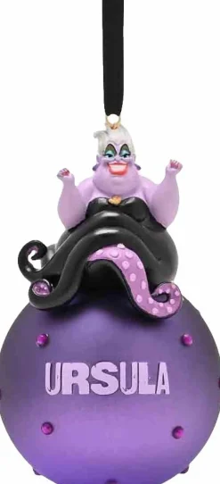 The Little Mermaid (1989) - Ursula Disney Icons & Villains Resin Character on Glass Bauble Ornament