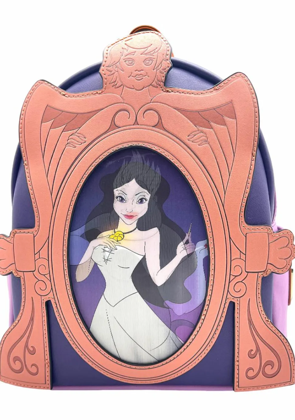 The Little Mermaid (1989) - Ursula & Vanessa Lenticular 10” Faux Leather Mini Backpack