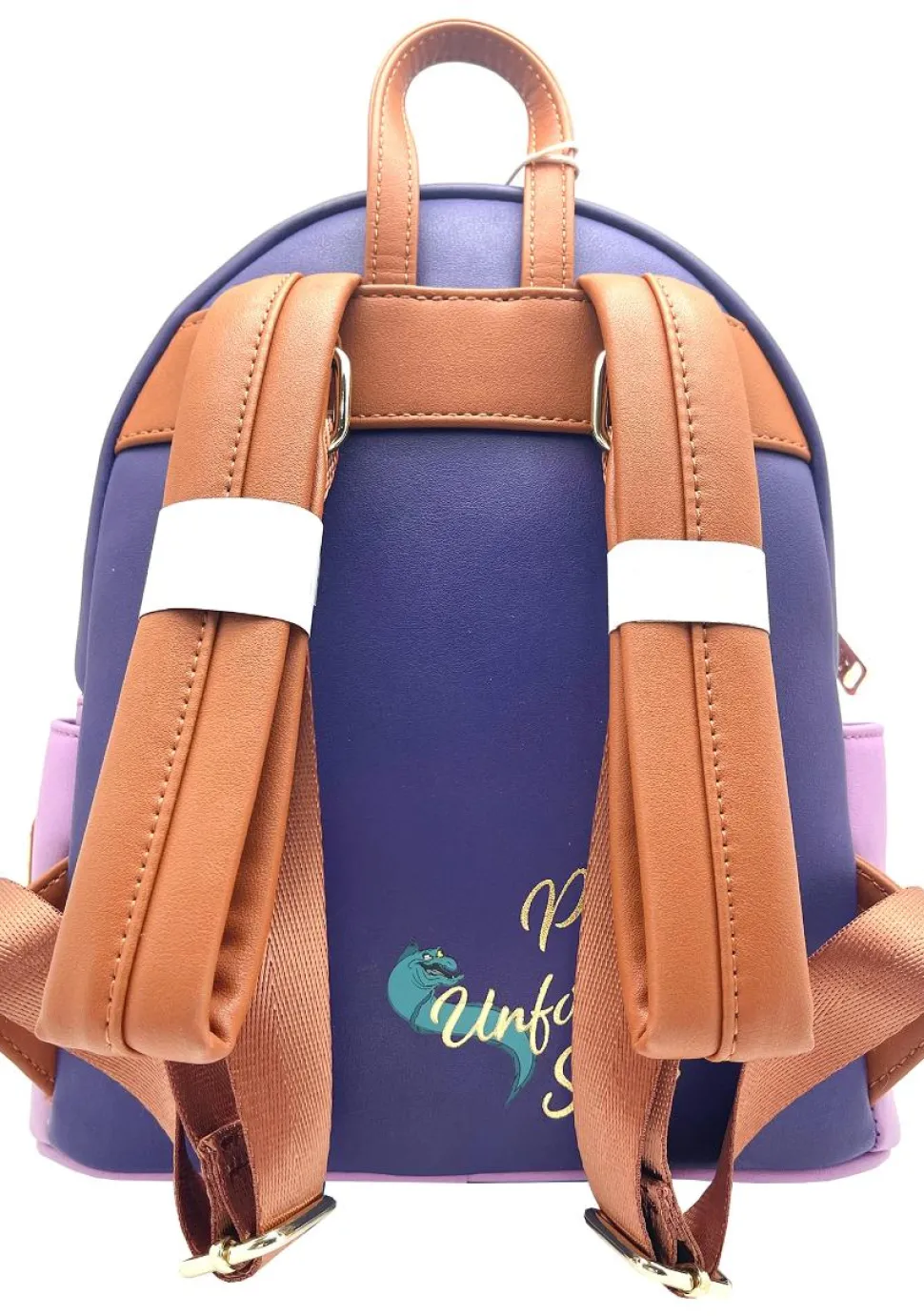The Little Mermaid (1989) - Ursula & Vanessa Lenticular 10” Faux Leather Mini Backpack