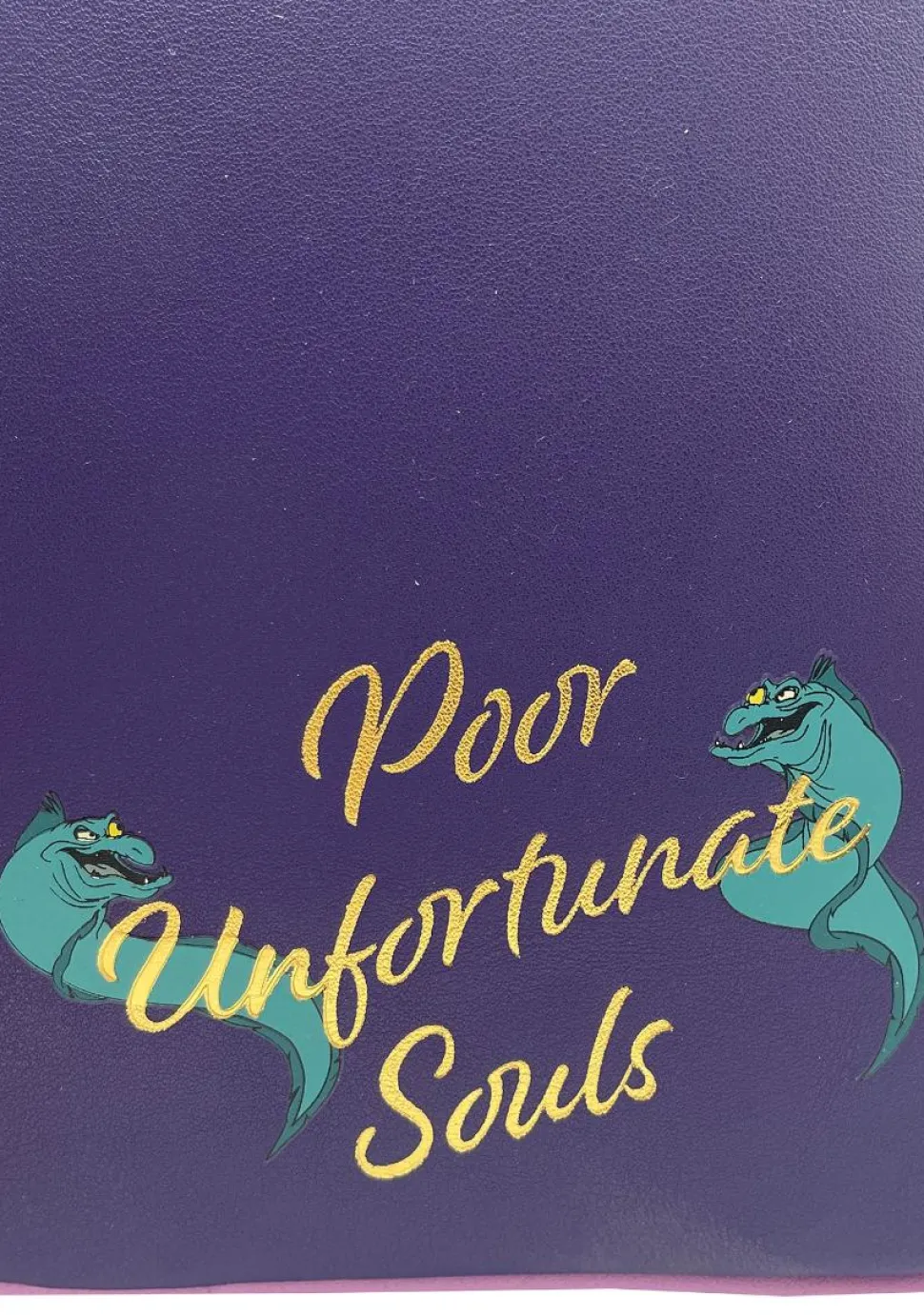 The Little Mermaid (1989) - Ursula & Vanessa Lenticular 10” Faux Leather Mini Backpack