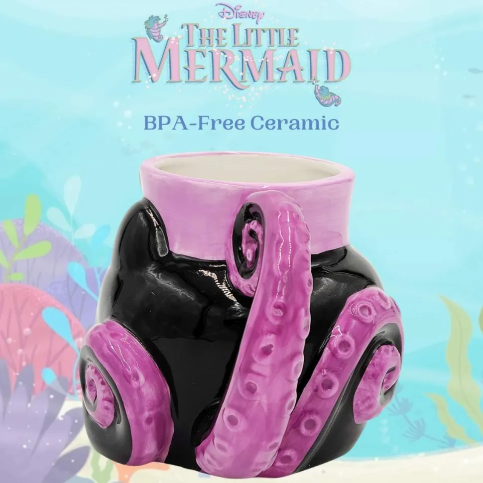 The Little Mermaid (1989) - Ursula 3D Sculpted Ceramic Mug
