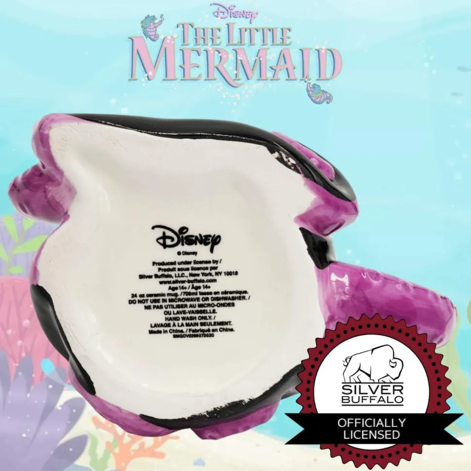 The Little Mermaid (1989) - Ursula 3D Sculpted Ceramic Mug