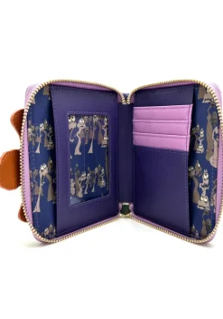 The Little Mermaid (1989) - Ursula & Vanessa Lenticular 4” Faux Leather Zip-Around Wallet