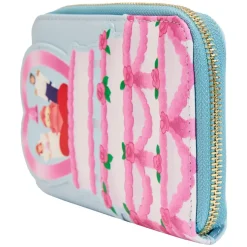 The Little Mermaid (1989) - Wedding Cake 4” Faux Leather Zip-Around Wallet