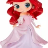The Little Mermaid - Ariel in Pink Princess Dress Ver. B Q Posket 6” PVC Statue