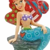 The Little Mermaid - Ariel on Rock 6.5” Statue by Romero Britto
