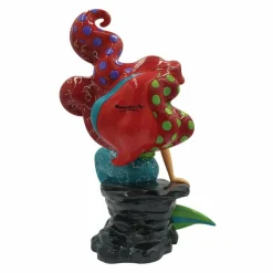 The Little Mermaid - Ariel on Rock 6.5” Statue by Romero Britto