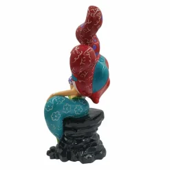 The Little Mermaid - Ariel on Rock 6.5” Statue by Romero Britto