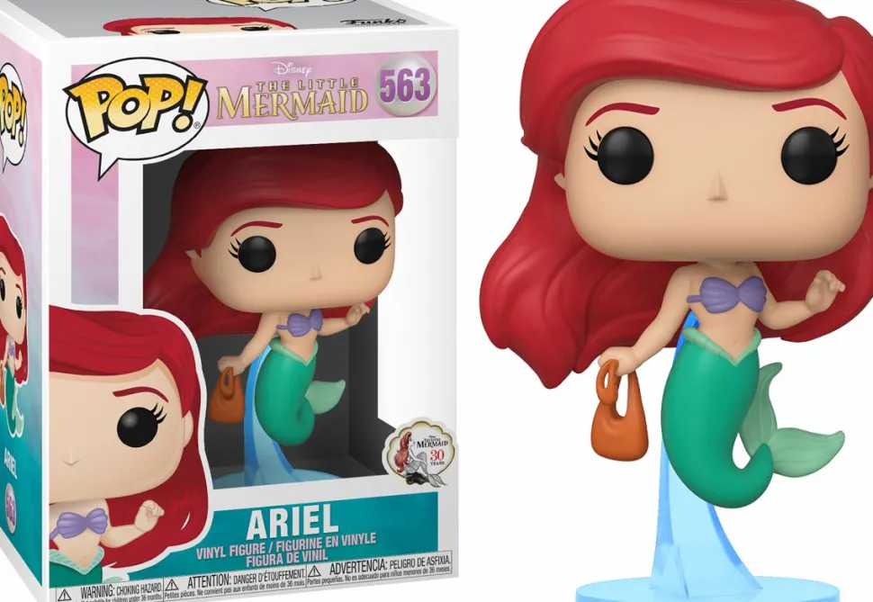 The Little Mermaid - Ariel with Bag Pop! Vinyl Figure