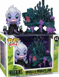 The Little Mermaid - Ursula & Ursula’s Lair Disney Villains Pop! Town Vinyl Figure
