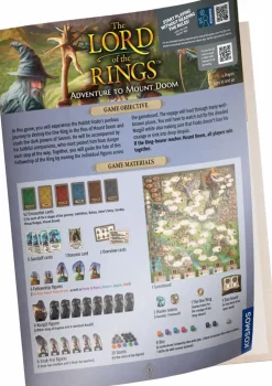 The Lord of the Rings - Adventure to Mount Doom Board Game
